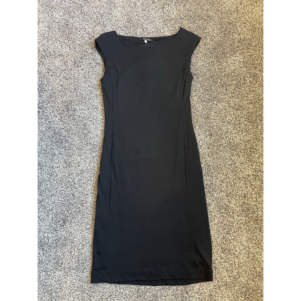 Vintage Rare Sergio Pellari Italian Designer Pencil Dress Sz 42 (US 4-6) Lined